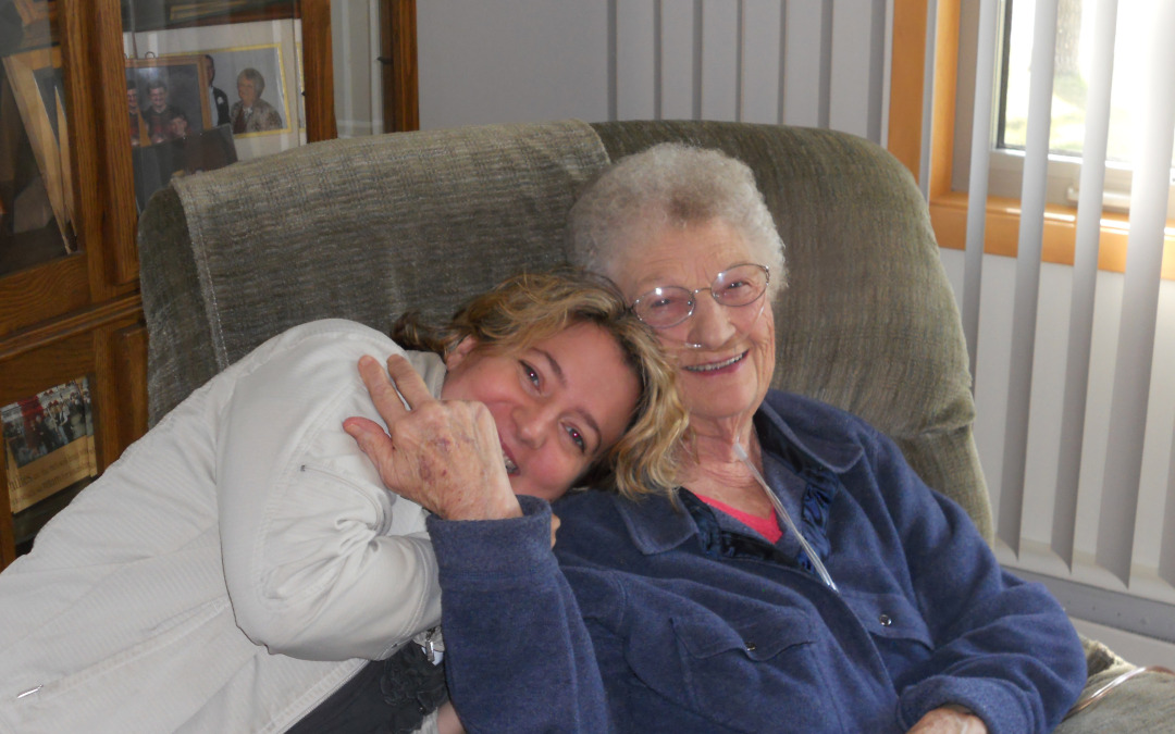 Grandma and me